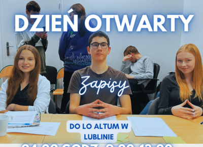 Dzień Otwarty w LO ALTUM w Lublinie